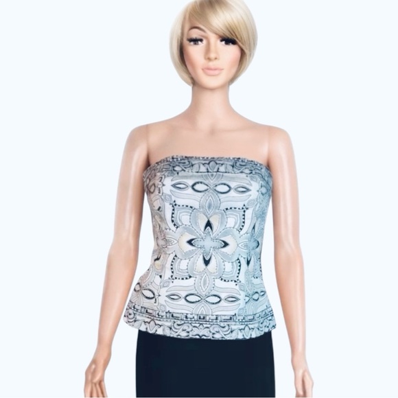 White House Black Market Tops - White House Black Market Studded Corset Top top Size 2 NWOT